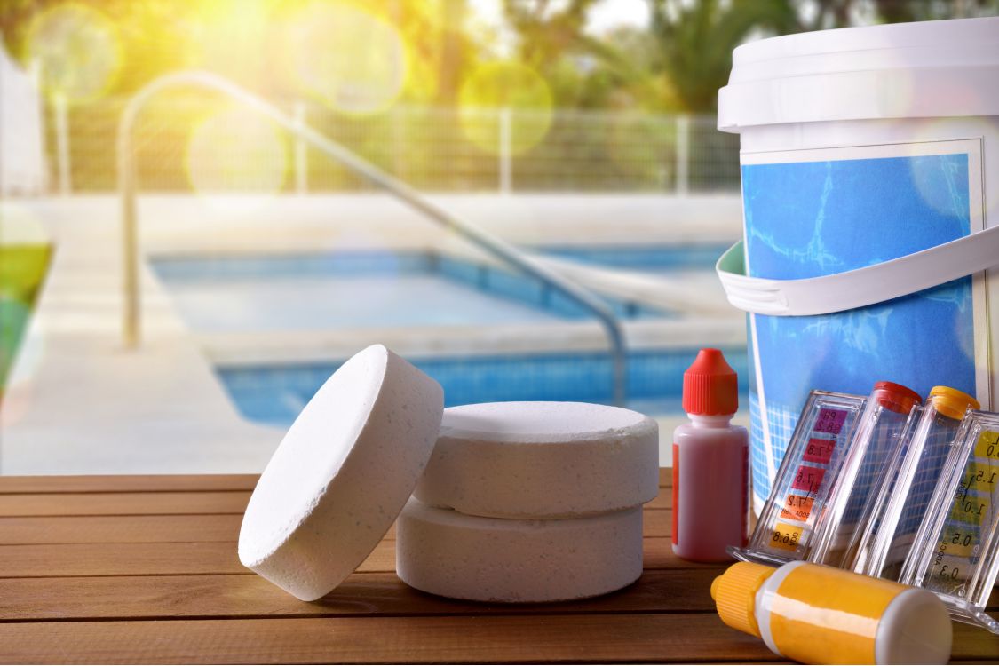 Pool skimming service in Westminster CA
